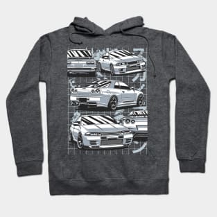 Skyline gtr generations Hoodie